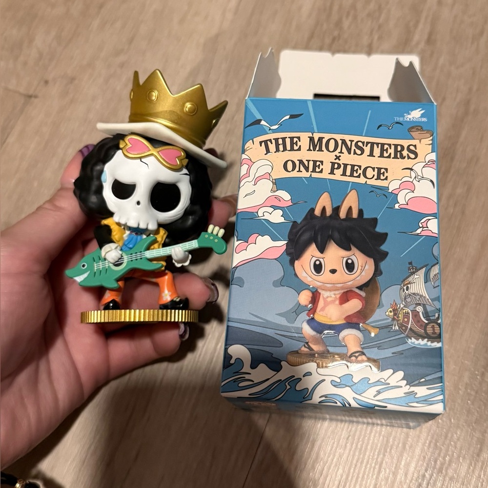 One Piece Labubu Figure - Brook